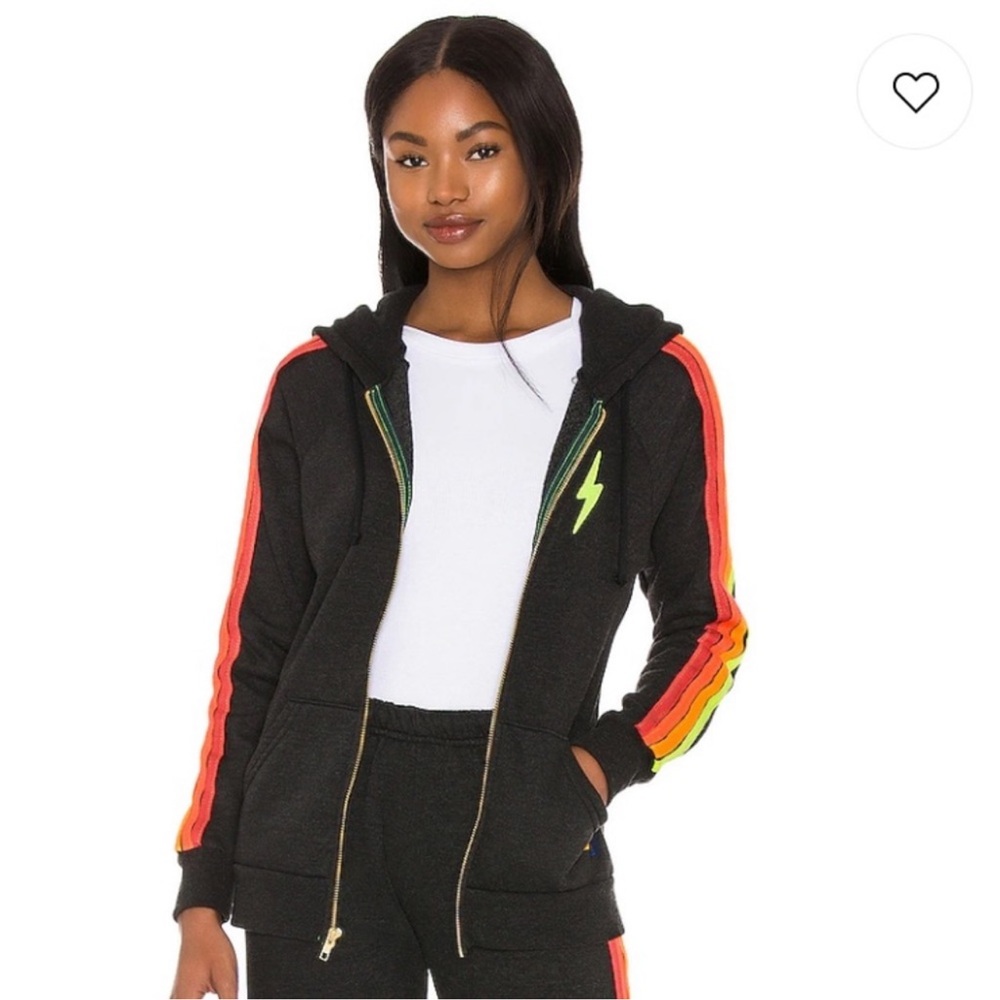 Aviator Nation Bolt Zip-Up jacket